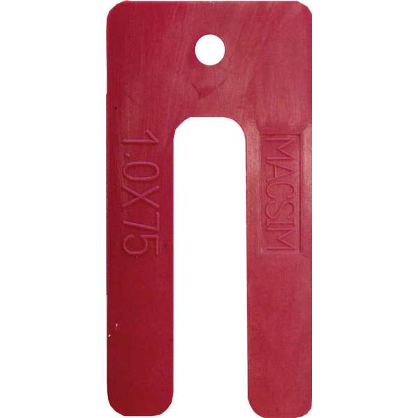 Macsim Window Packers Red 1.0 x 75mm - 200 Pack