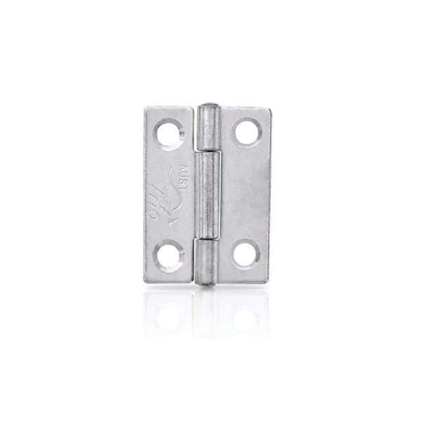 Trio Door Butt Hinge Fixed Pin Stainless Steel 35 x 25 x 1.2mm