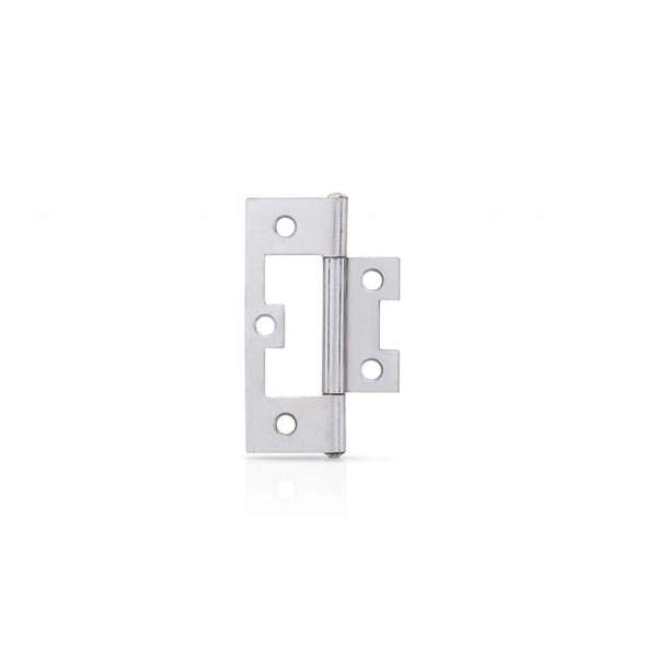 Trio Hirline Door Hinge Fixed Pin Stainless Steel 75 x 44 x 1.6mm