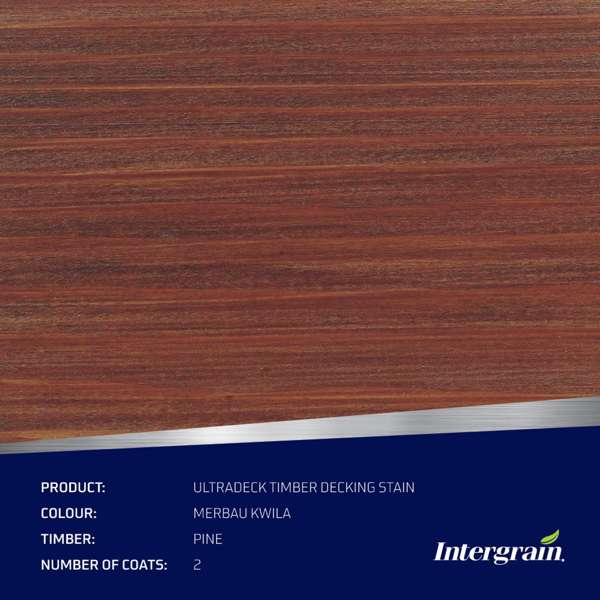 Intergrain 4L Merbau UltraDeck Timber Decking Stain