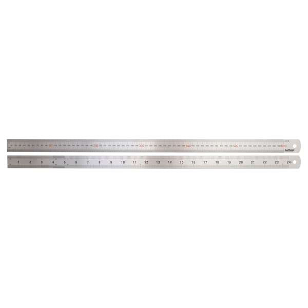 Crescent Lufkin Stainless Steel Ruler 24" 600mm