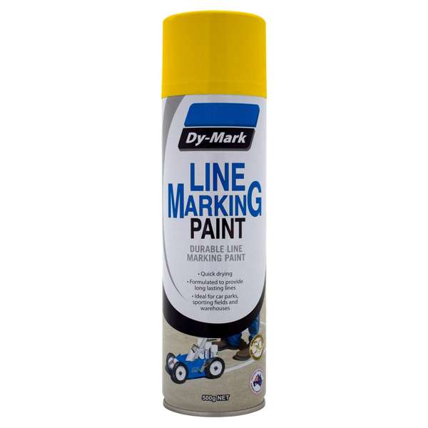 Dy-Mark Line Marking Paint Yellow 500g