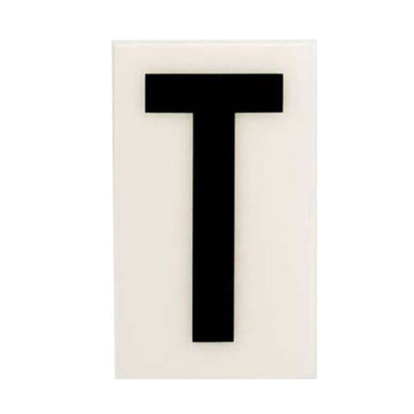 Sandleford 60mm White Self Adhesive House Letter T