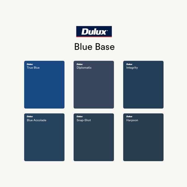 Dulux 4L Wash & Wear Low Sheen Blue Interior Paint