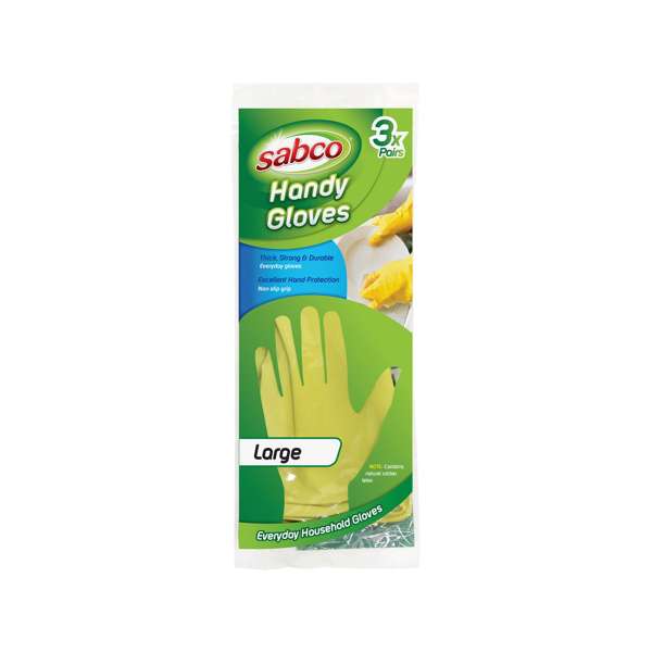 Sabco Handy Gloves - 3 Pack