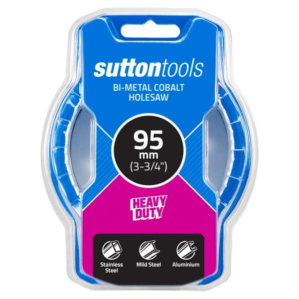 Sutton Tools 95mm White Cobalt Bi-Metal Holesaw