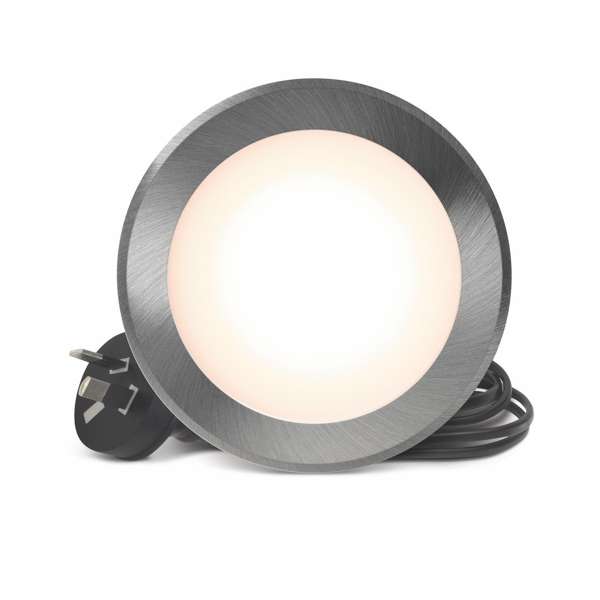 HPM LED Flat Face Downlight 7W Brushed Chrome