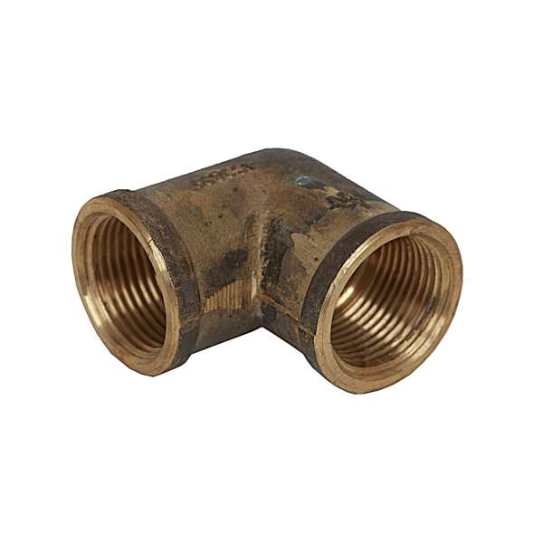 Brasshards Elbow Female & Female Brass 15mm