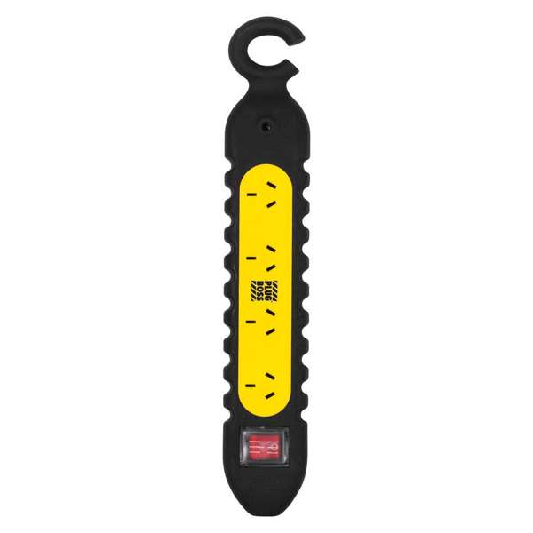 HPM PlugBoss 4 Outlet Surge Protected Powerboard