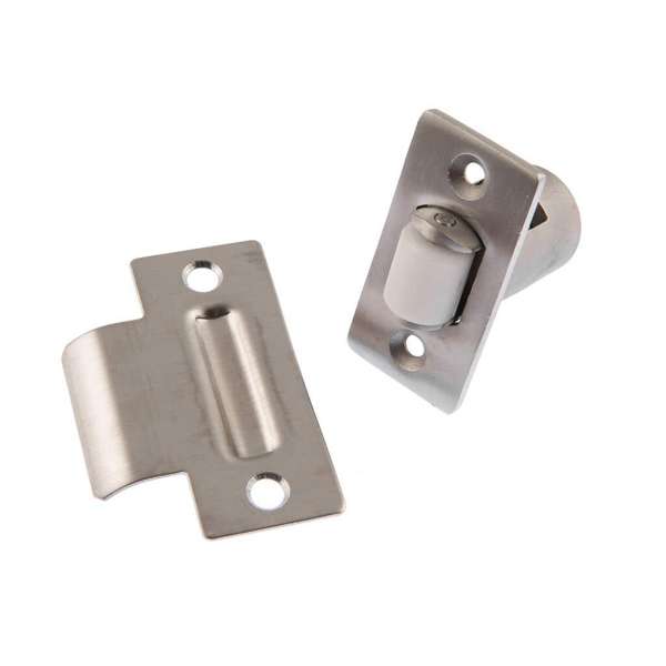 Lane Roller Latch Non-Mortice Brushed Satin Chrome