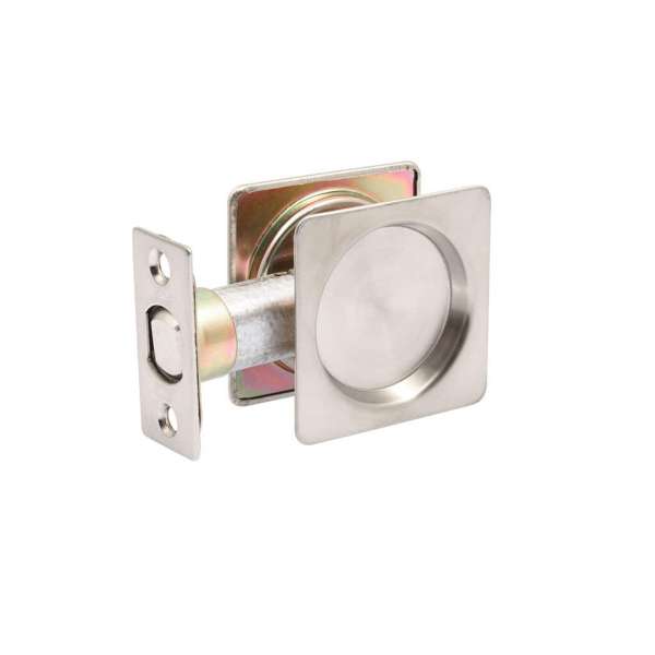 Lane Cavity Door Slider Passage Square Satin Stainless Steel