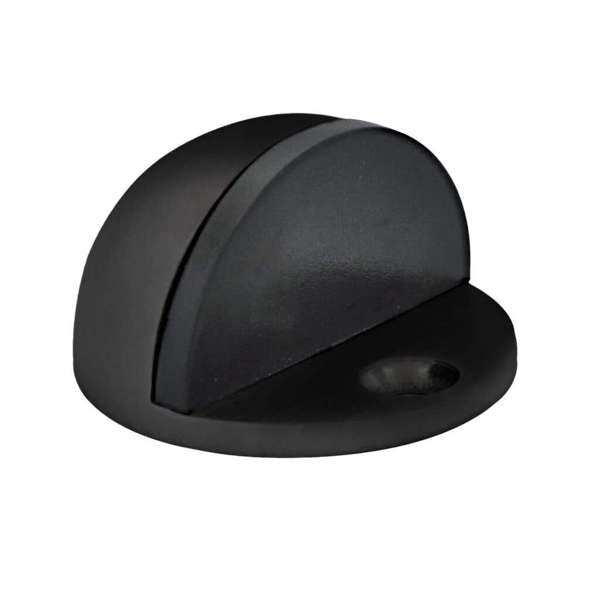 Trio Half Moon Door Stop Black