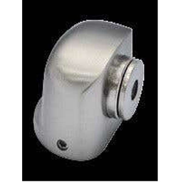 Trio Khan Magnetic Doorstop Satin Chrome 38mm