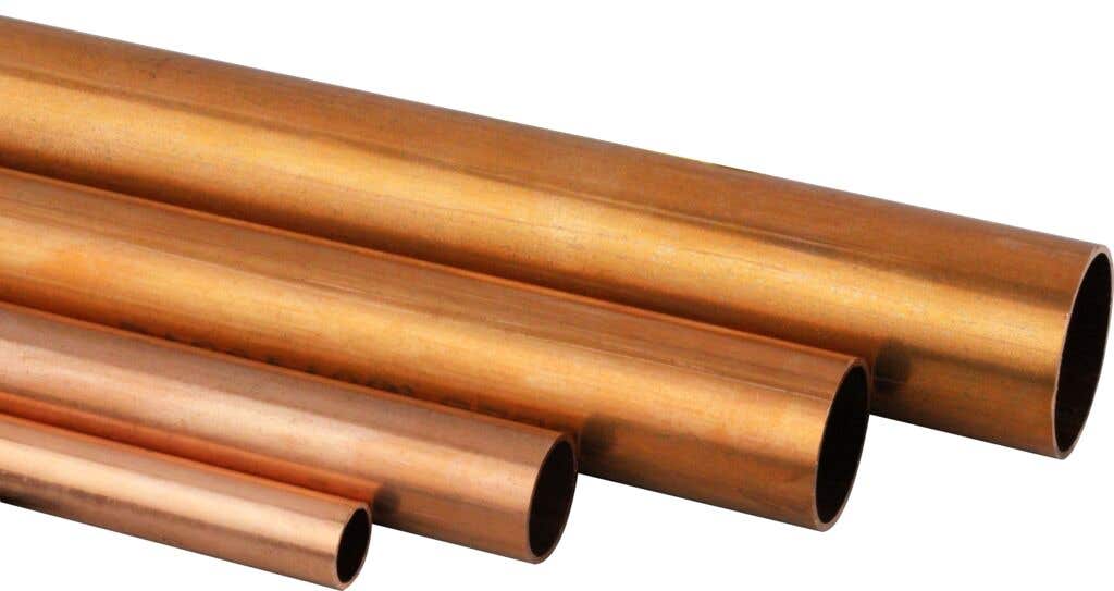 Brasshards Copper Tube Type B 1/2" x 1.5m