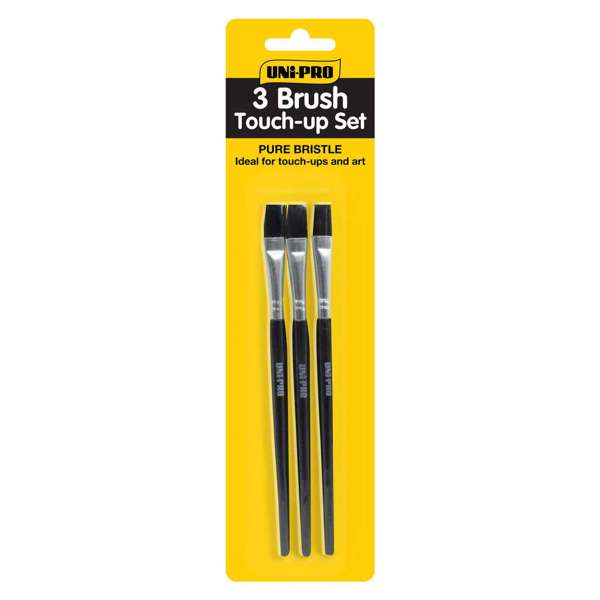 Uni-Pro Touch-Up Brush Set 10mm - 3 Pack