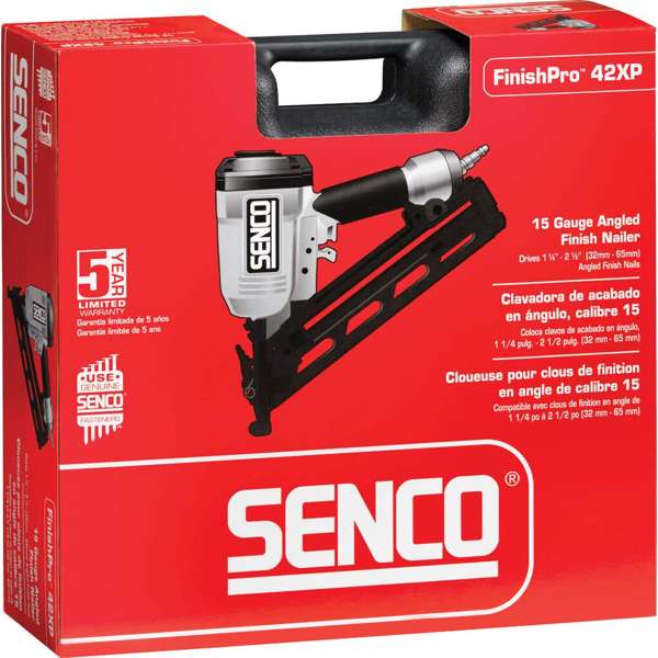 Senco FinishPro 42XP 15 Gauge Angled Finish Nailer 32-65mm