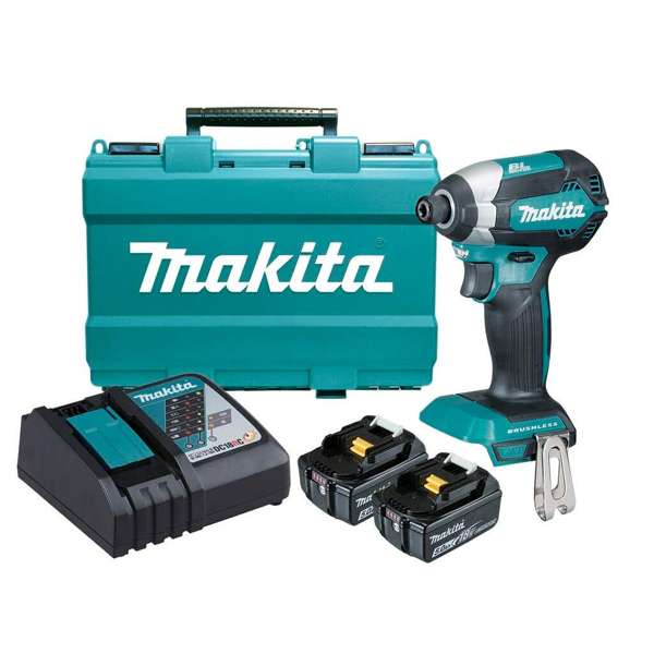 Makita 18V Brushless Impact Driver Kit DTD153RTE