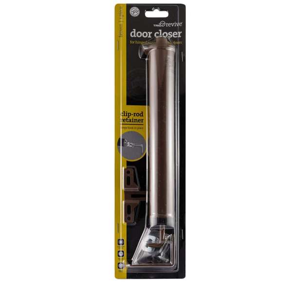 Trio Screen Door Closer Brown