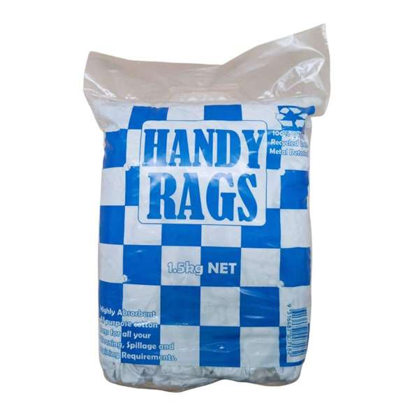 Cotton Painters Rags in Bags 1.5kg