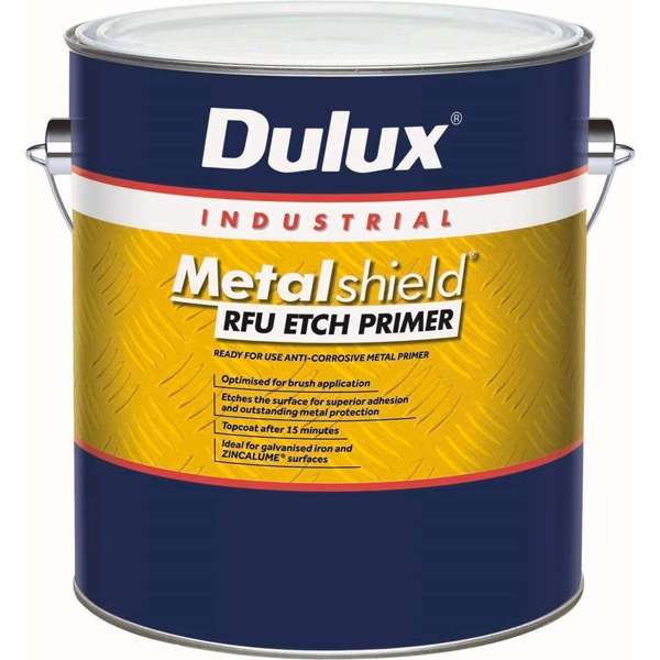 Dulux Metalshield RFU Etch Primer Green Grey 4L