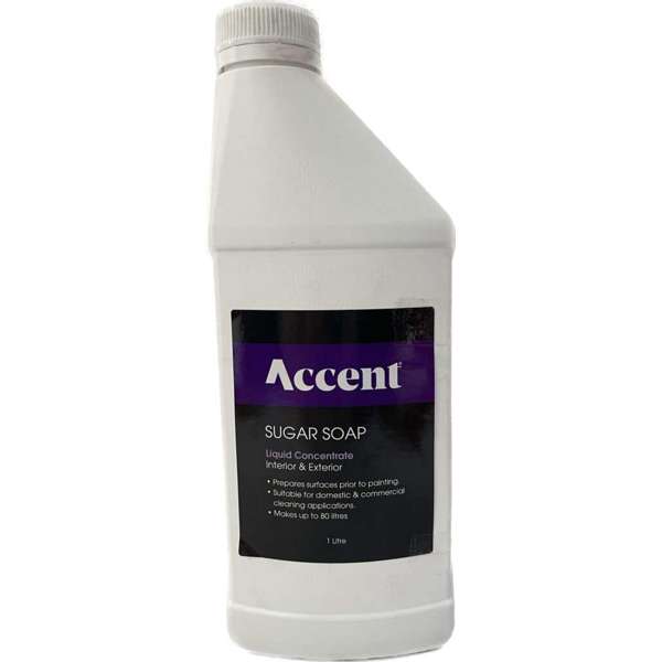 Accent Sugar Soap Cleaner Concentrate 1L