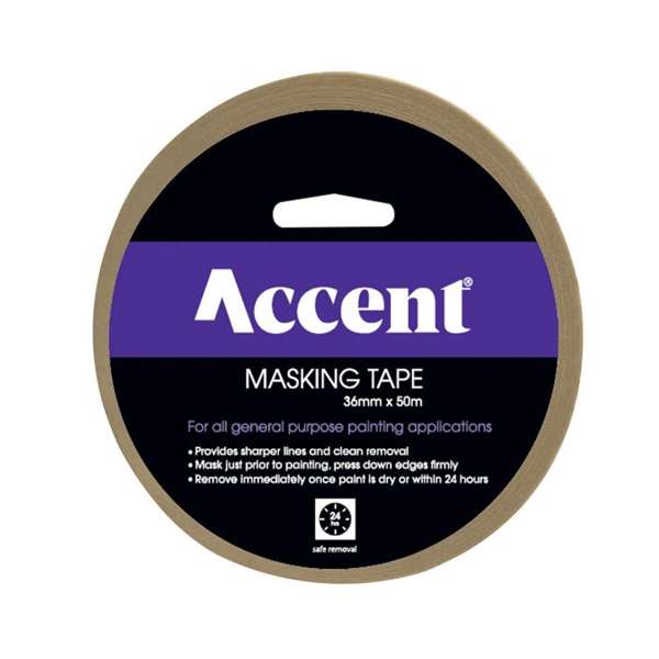 Accent Masking Tape 36mm x 50m