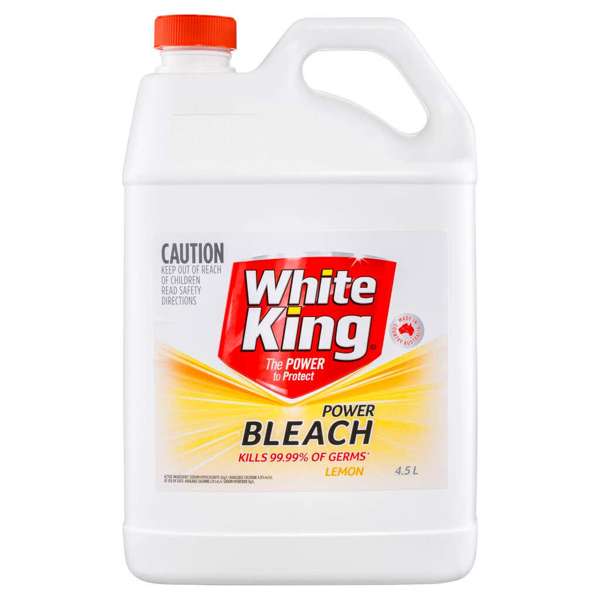 White King Premium Bleach Lemon 4.5L