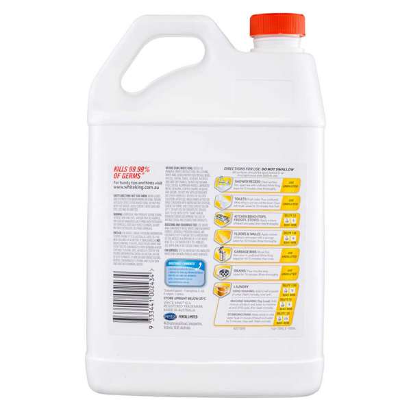 White King Premium Bleach Lemon 4.5L