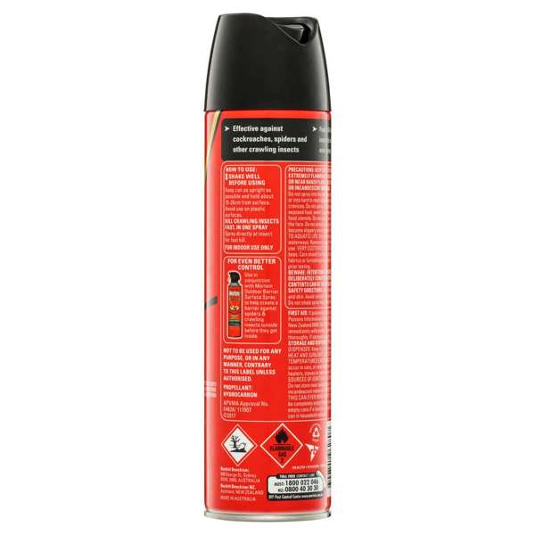 Mortein Fast Knockdown Odourless Crawling Insect Killer 350g