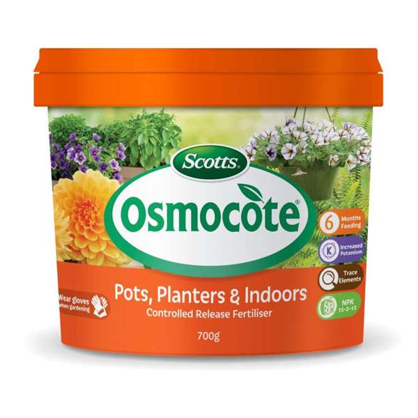 Scotts Osmocote Pots Planters & Indoors Controlled Release Fertiliser 700g