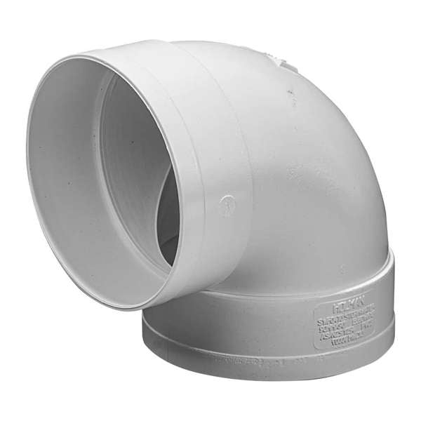 Holman 90 Degrees F&F PVC Stormwater Elbow 90mm