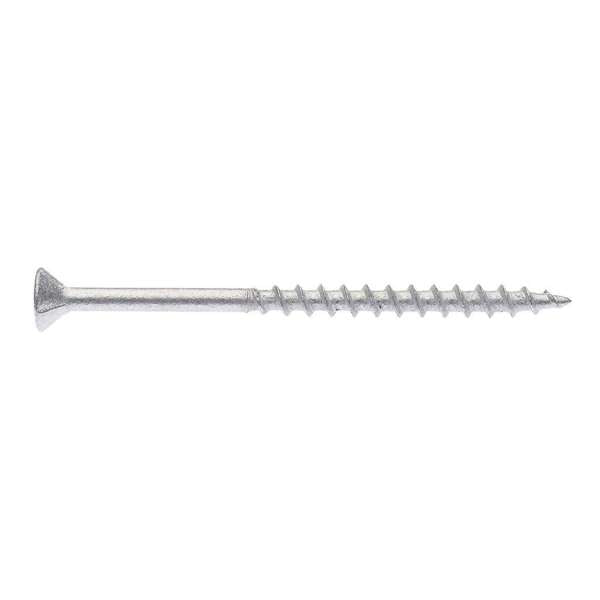 Zenith External Timber Screws Galvanised 10G x 75mm - 10 Pack