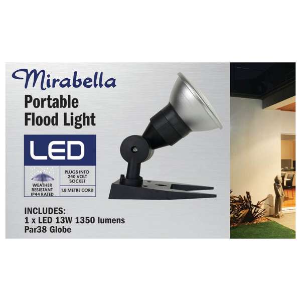 Mirabella 13W 240V LED Portable Flood Light