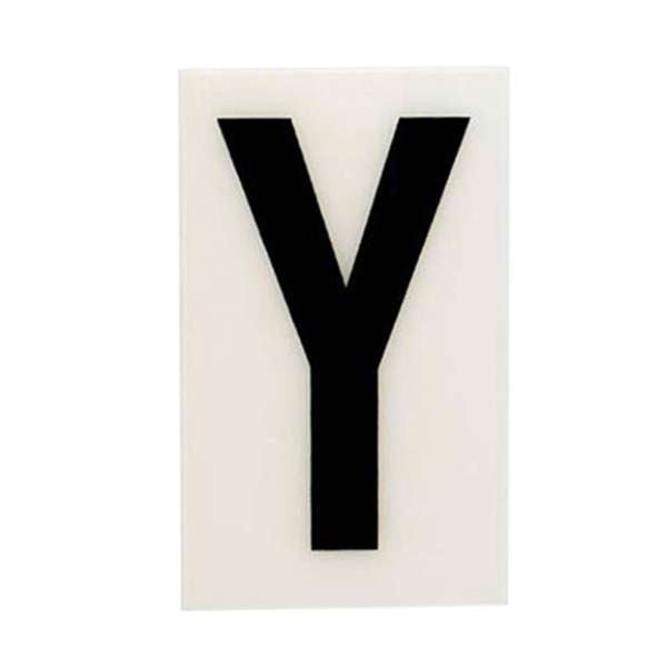 Sandleford 60mm White Self Adhesive House Letter Y