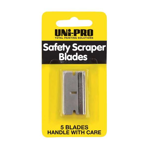 Uni-Pro Safety Scraper Blades - 5 Pack