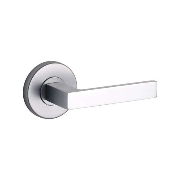 Lane 65mm Brushed Satin Chrome Round Cambridge Passage Set