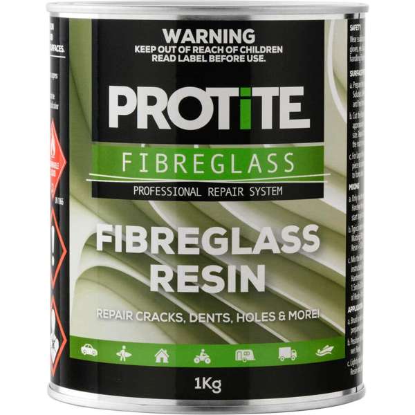 Protite Fibreglass Resin 1kg