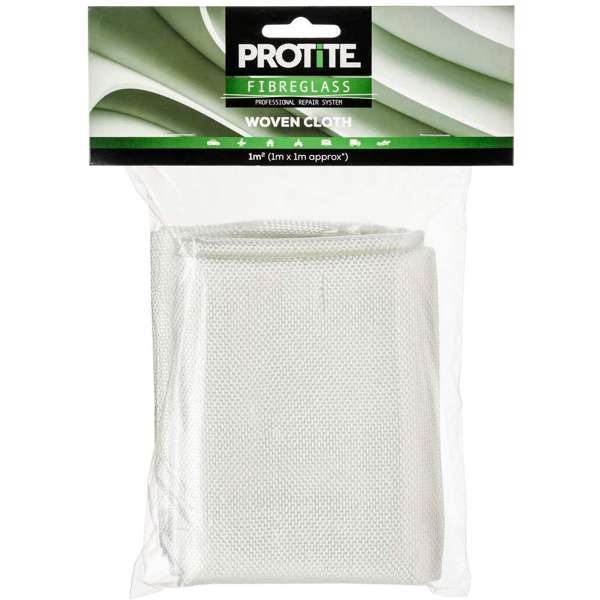 Protite Fibreglass Strip Woven Cloth 1 x 1m