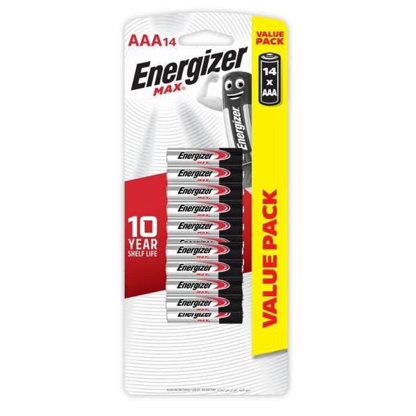 Energizer Max AAA Battery - 14 Pack