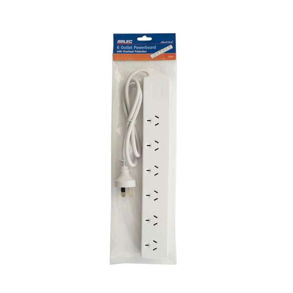 Arlec 6 Outlet Power Board