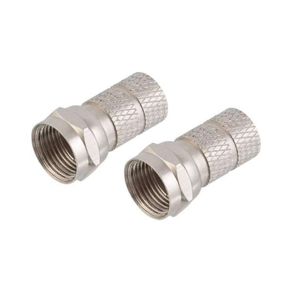 Antsig Twist On F Connector - 2 Pack