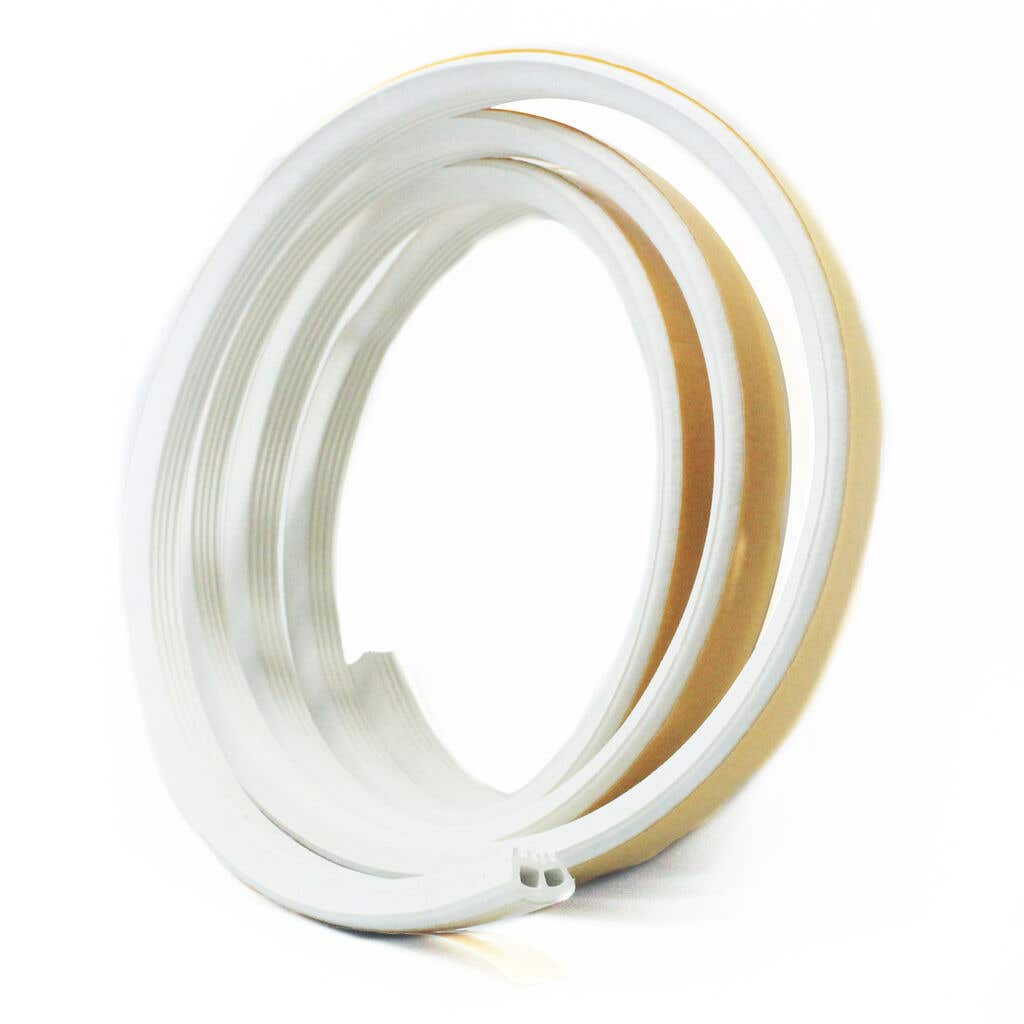 Cowdroy General Purpose Strip Rubber 8 x 16mm x 2m White