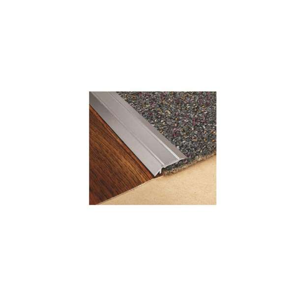 DTA Smooth Edge Transition Trim Pewter 1M