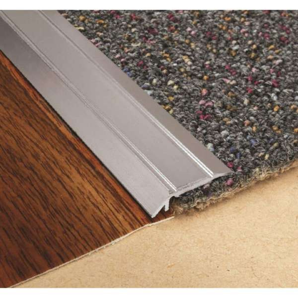 DTA Edge Transition Trim Smooth Pewter 1.8M