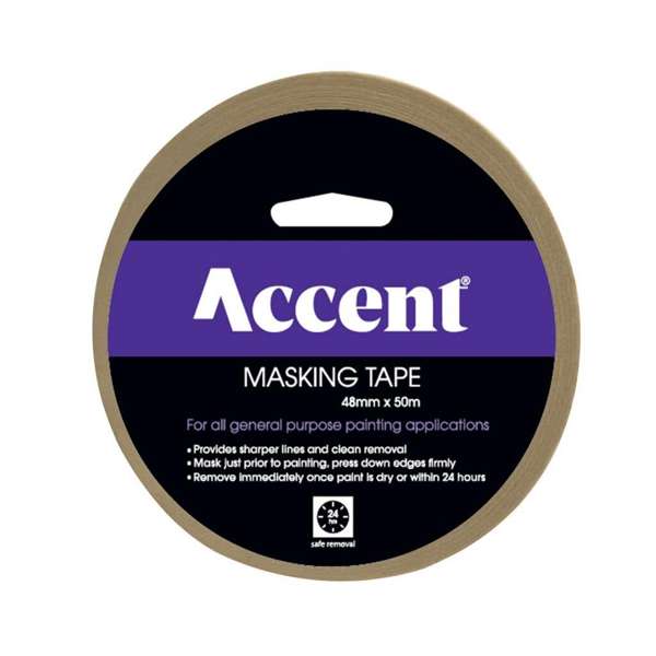 Accent Masking Tape 48mm x 50m