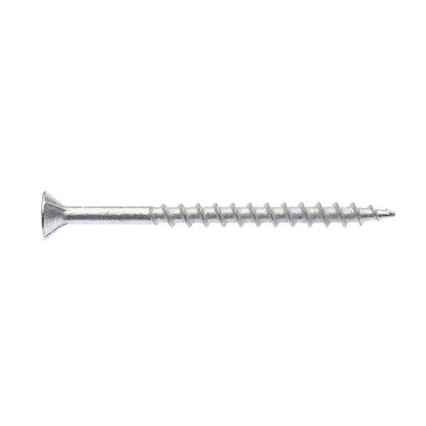 Zenith External Timber Screws Countersunk Rib Head 10-8 x 65mm - Box of 500