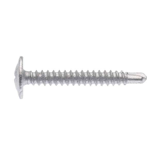 Zenith Metal Screws Button Head Galvanised 8G x 32mm - 25 Pack