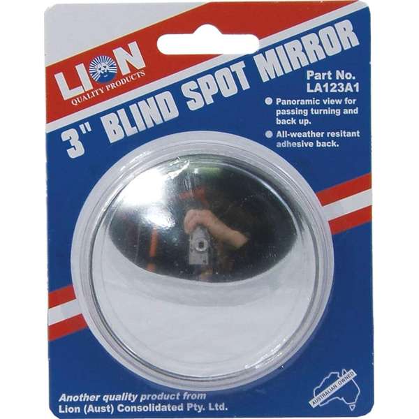 Lion Self Adhesive Mirror Blind Spot 75mm