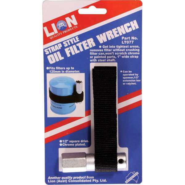 Lion Oil Filter Wrench 1/2" Drive