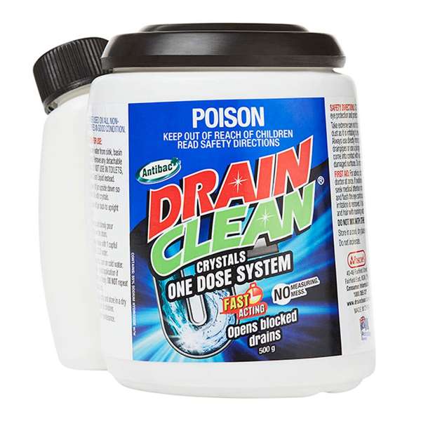 Drain Clean One Dose Crystals 500g